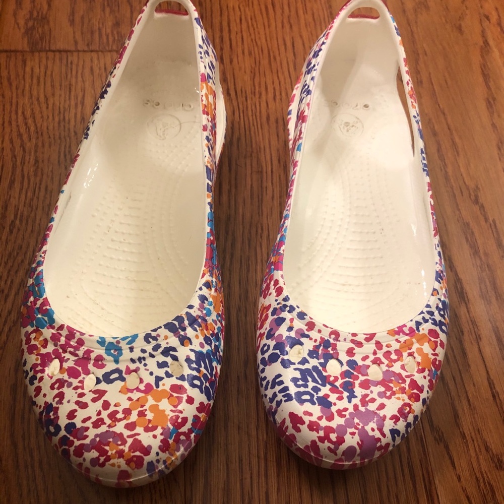 Croc loafers